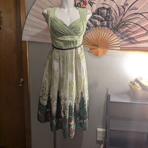 Winter village dress Unknown brand